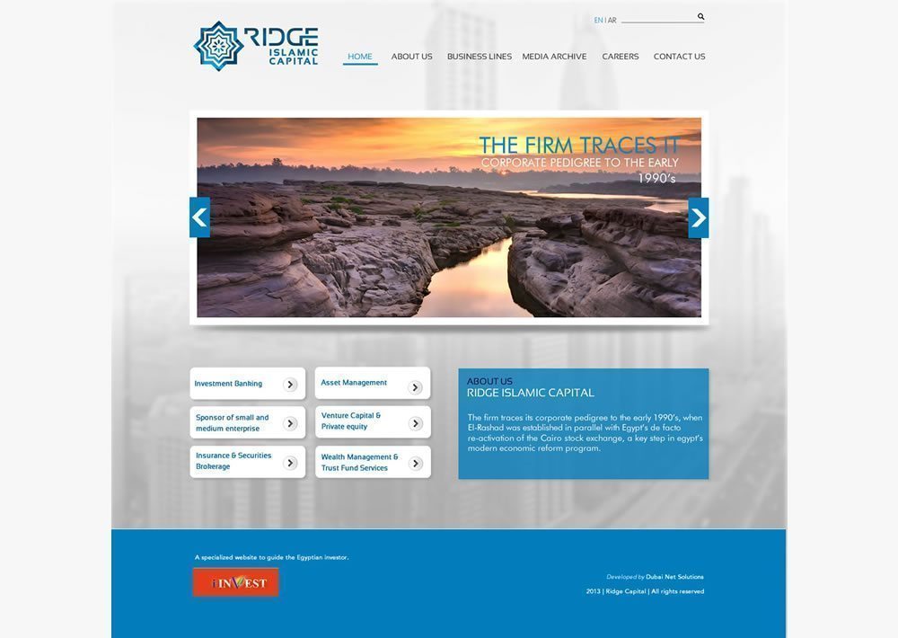 Ridge featured - Web Design Dubai